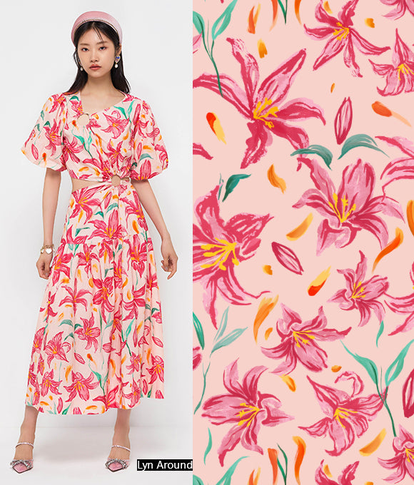 Colección de Patrones Florales Premium Vol.167